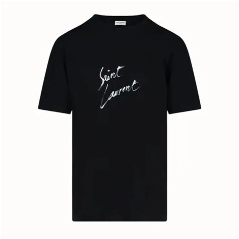 Yves Saint Laurent Saint Laurent Printed Crewneck T.